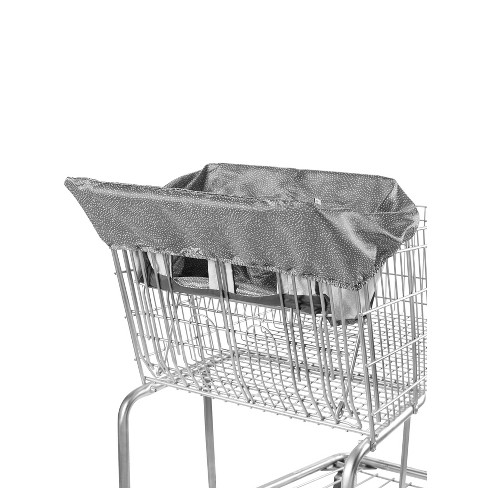 Skip Hop Take Cover Shopping Cart Cover - Gray Dot : Target