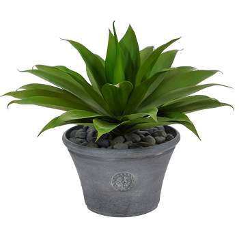 flybold Faux Snake Plant, Large Sansevieria with Durable Pot, Indoor Decor,  36 Inch