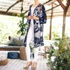 Anna-Kaci Women's Embroidered Floral Butterfly Crochet Drop Shoulder Cardigan - 4 of 4
