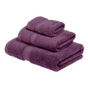 Luxury Cotton Heavyweight Ultra-Plush 3 Piece Towel Set by Blue Nile Mills - 1 of 4