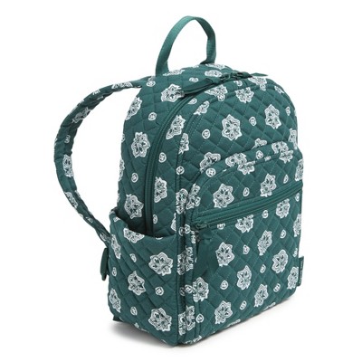 Vera Bradley Women's Cotton Small Backpack Bandana Paisley - Silver and Black — фото 2