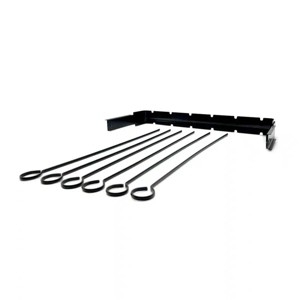 Nexgrill Shish Kabob Set Powder-Coated Steel Grill Skewers: Outdoor Use, Washable, No Battery Required - 1 of 4