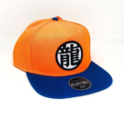 blue and orange hat