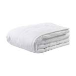 HeiQ Cooling 3" Thick White Downtop Featherbed - Serta