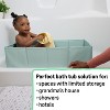 Ingenuity Tuckaway Toddler Tub Converts Shower to Tub - Sage Green - 3 of 4
