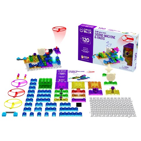 E-blox Circuit Blox 120, Circuit Board Building Blocks, 49 Pieces : Target