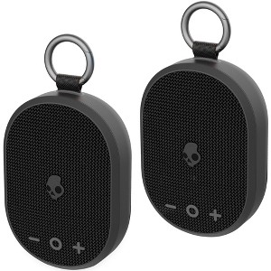 Skullcandy Kilo Wireless Bluetooth Speaker Bundle, 2 Mini IPX7 Waterproof Speakers with 24Hr Battery, True Wireless Pairing, Black - 1 of 4