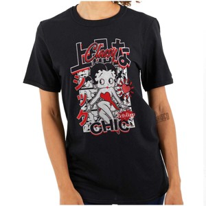 Kanji Style Betty Boop Classy Chic Womens Graphic T Shirt Tees Brisco Brands - 1 of 4