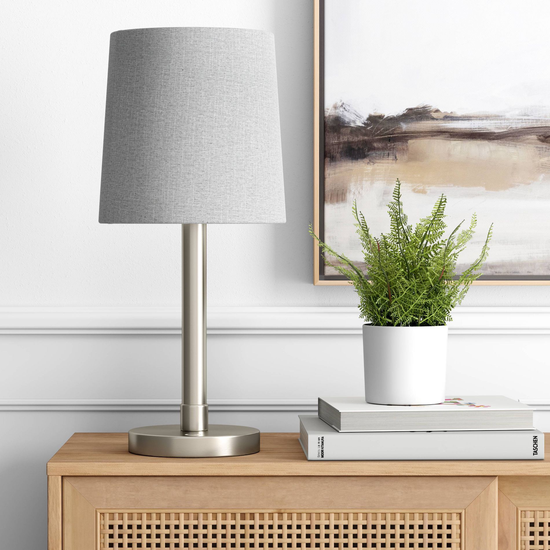 Small Montreal Wren Lamp Shade Natural - Threshold™: Textured Drum Shade, Polyester & Cotton Weave, No Assembly Required