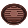 Unique Bargains Indoor Outdoor Waved Base Plastic Round Flower Drip Tray Plant Pot Saucers 3.5'' 6 Pcs - 4 of 4