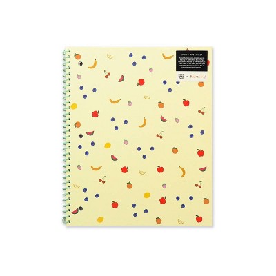 Best Year Ever Spiral Notebook Multi Fruit
