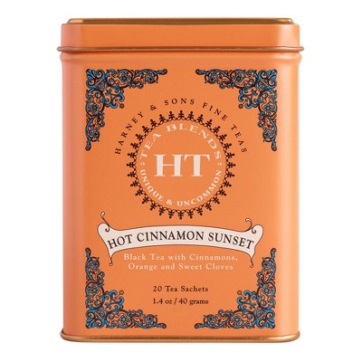Harney & Sons Hot Cinnamon Sunset Tea 1.4 oz.