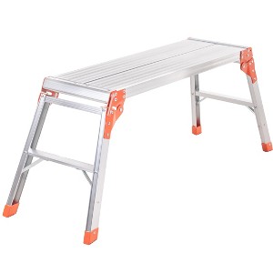 Gulches Aluminum workbench, large-sized step stool, foldable portable workbench - 1 of 4