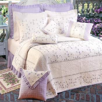 C&F Home Lavender Trellis Bedding