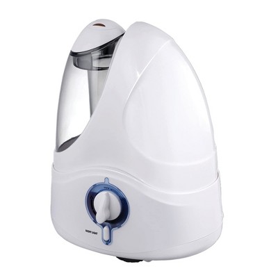 Optimus U-31002 Quiet Operation 1.5 Gallon Water Capacity Ultrasonic Cool Water Mist Vapor Humidifier with Built In Ionizer for Bedrooms, White