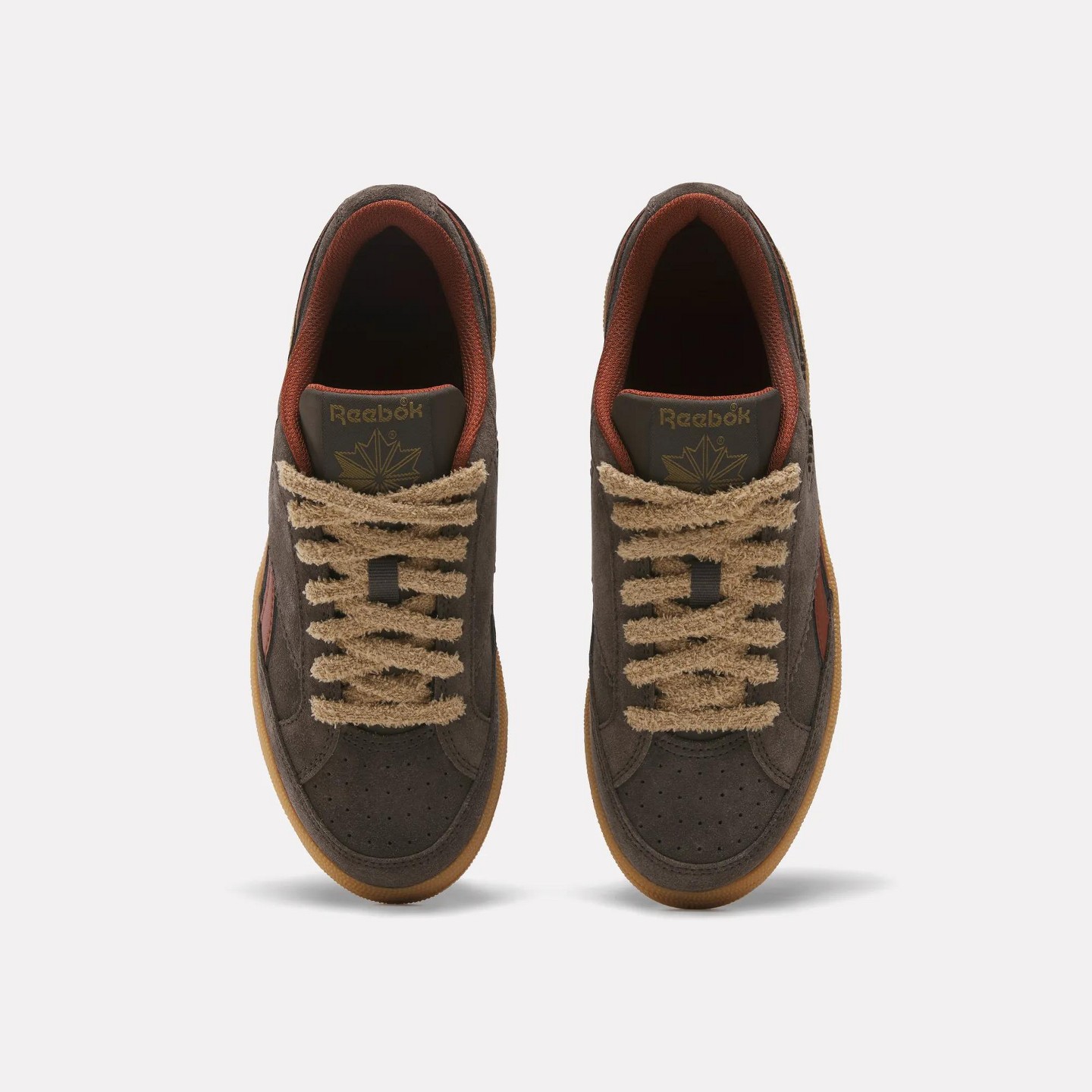Женские кроссовки Reebok Club C Grounds 70 Shoes Size 5 Espresso/Rust/Timber — фото 2