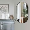 MAYEERTY Metal Framed Oval Bathroom Mirror - 2 of 4