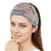 Unique Bargains Women's Eight-leaf Flower Lace Wide Headband 1 Pc - 4 of 4