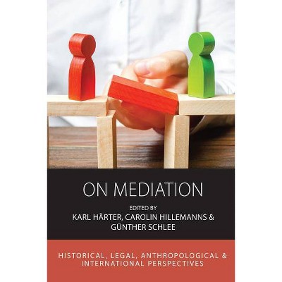 On Mediation - (Integration and Conflict Studies) by  Karl Härter & Carolin F Hillemanns & Günther Schlee (Hardcover)