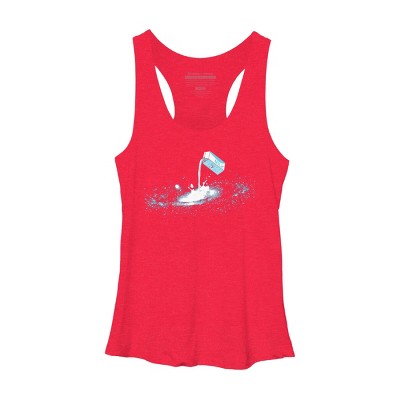 Women's Design By Humans The Milky way By radiomode Racerback Tank Top