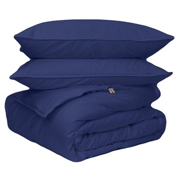 Canadian Down & Feather Company - 3 Piece Duvet Cover Set with 3-Sided Zipper, Whale