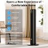R.W.FLAME 35-inch Bladeless Tower Fan, Portable Quiet Oscillating Fan with Remote, 3 Speeds, 12H Timer, for Bedroom & Office - 2 of 4