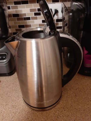 Cuisinart 1.7-Liter Stainless Steel Cordless Electric Kettle with 6 Preset  Temperatures