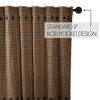 Black Star Shower Curtain 72x72 VHC Brands - 3 of 4