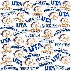 University Of Texas At Arlington Spirit Logos 50Ct Sticker Pack Miscellaneous 50 Ct. Sticker Pack - 1 of 4