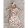 günamüna® Baby Bamboo Rayon with DIAPER-ZiPPER Long Sleeve Transitional Swaddle 0.5 TOG - 2 of 3