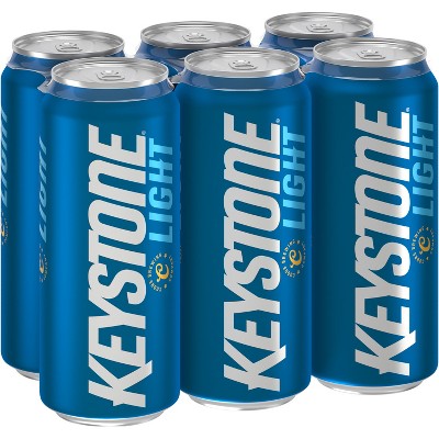 talentfulde Hen imod pin Keystone Light Beer - 6pk/16 Fl Oz Cans : Target