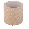 Carolina Chair  Table Handwoven Zeus Jute Check Wood Top Storage Ottoman - 3 of 4