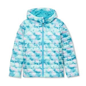 Lands' End Kids ThermoPlume Packable Hooded Jacket - 1 of 3