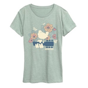 Women's - Woodstock - Woodstock Botanical Short Sleeve Graphic T-Shirt - 1 of 3
