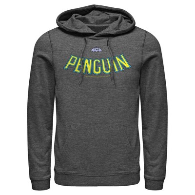 Men's Batman Penguin Logo Pull Over Hoodie