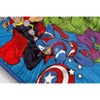 Jay Franco Marvel Avengers Team Up Plush Throw Blanket - 2 of 4