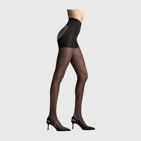 L eggs Women s 20 Denier 360 Contour Sheer Tights Black Target