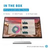 HP E27u G4 27 Inch QHD 2K 60Hz Desktop Monitor IPS 5ms Pivot Adjustable VESA Mountable HDMI, USB-C, USB hub, DisplayPort - Manufacturer Refurbished - 2 of 4