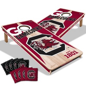 NCAA South Carolina Gamecocks 2'x4' Wood Toss Game Set - 1 of 4
