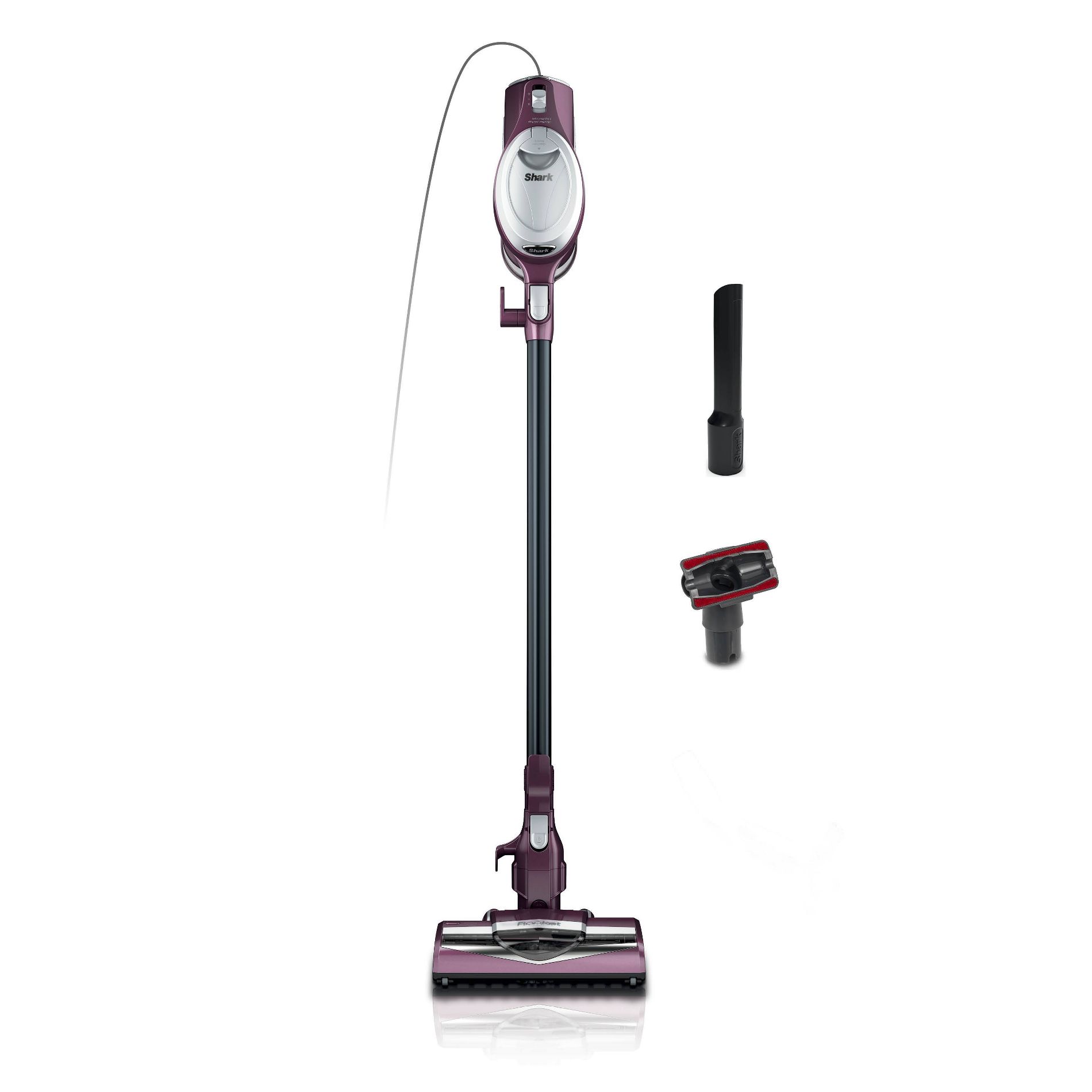 Shark Rocket Pet Corded Stick Vacuum HV301PR 8.5" Cleaning Path Purple