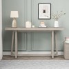 VYNXARIA 59.84-Inch Light Gray Console Table for Entryway and Living Spaces - 2 of 4