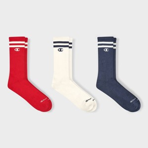 Champion Authentic Originals Men's 3pk Varsity Cushion Crew Socks - 6-12 - 1 of 4