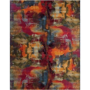 Unique Loom    Outdoor Modern Azera Area Rug - 1 of 4