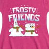 Girls' - SpongeBob SquarePants - Frosty Friends Fit & Flair Cap Sleeve Dress - 2 of 3