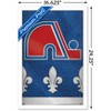 Trends International NHL Quebec Nordiques - Retro Logo 24 Framed Wall Poster Prints - 3 of 4