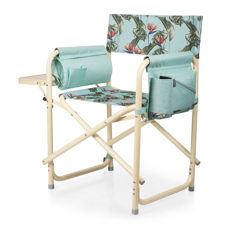 Picnic Time Outdoor Directors Chair - Tropical, 1 of 17