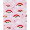 Leveret Kids Two Piece Cotton Short Pajamas Rainbow Pink 4 Year - image 3 of 4