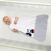 Lambs & Ivy Mickey Mouse Wearable Blanket - Gray, White, Animals, Disney - 2 of 4