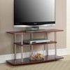 Designs2Go 3 Tier Wide TV Stand for TVs up to 43" - Breighton Home - 2 of 4