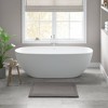 MAYEERTY Bath Rug Tufted Reversible Super Absorbent Machine Washable Bathroom Mat Perfect for Shower and Tub Use 1pcs - 2 of 4